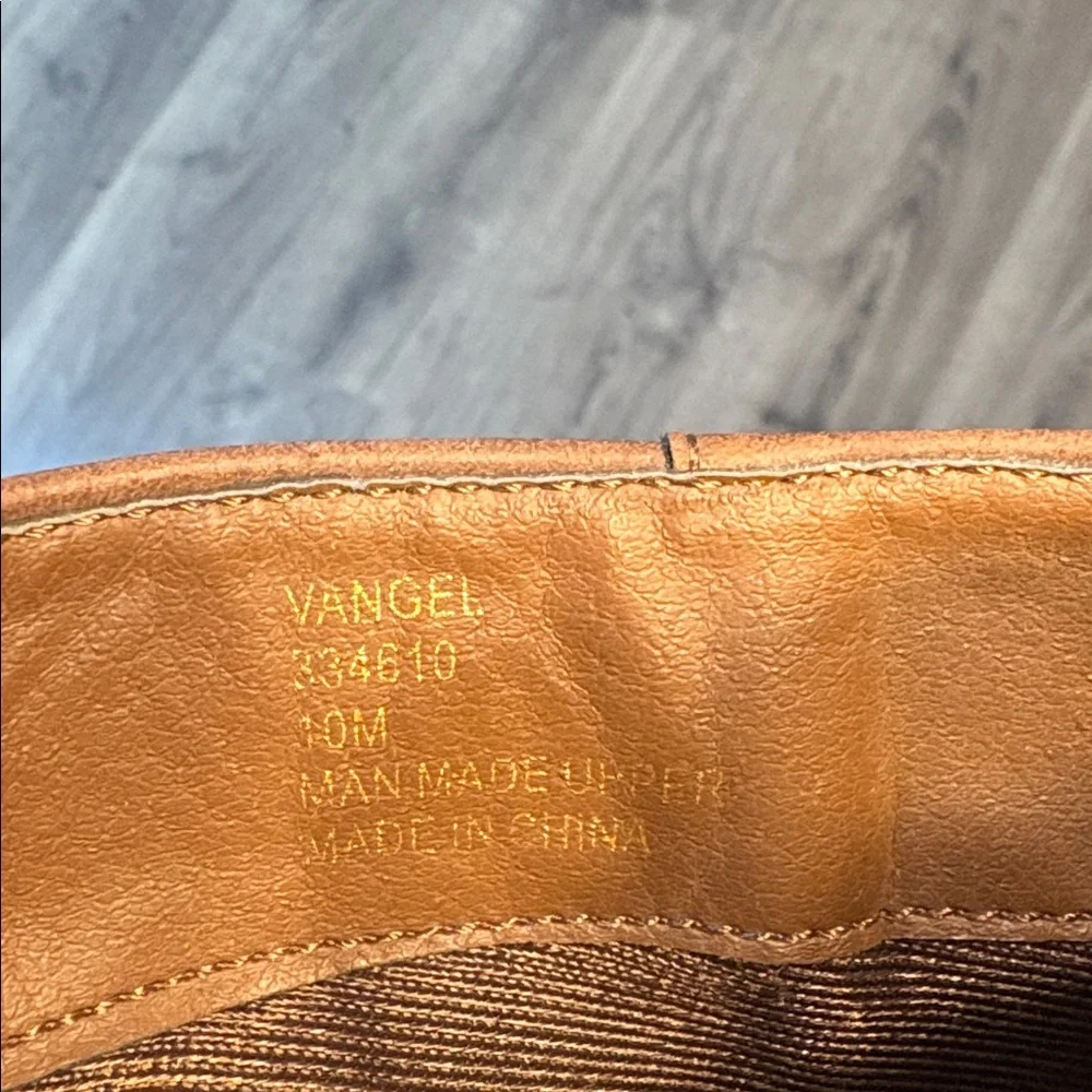 Sugar Vangel Brown Ankle Boots with Braided Straps - Picture 6 of 6